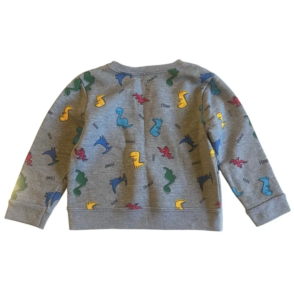 Garanimals Dinosaur and Bear 24 Month Fleece Lon Sleeve Sweater Tops Lot of 2_8